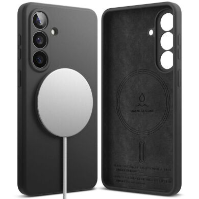 Захисний чохол Ringke Silicone Magnetic для Samsung Galaxy S26 (S942) 8800328815674 - Black