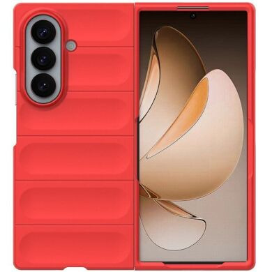 Силиконовый (TPU) чехол Deexe Terra Case (FF) для Samsung Galaxy Fold 8 Ultra - Red