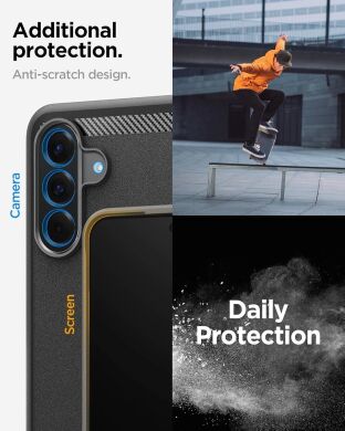 Захисний чохол Spigen (SGP) Rugged Armor для Samsung Galaxy A56 (A566) ACS09225 - Matte Black