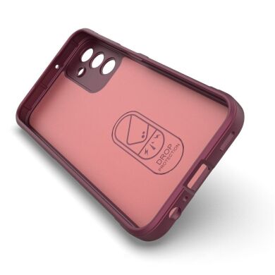 Захисний чохол Deexe Terra Case для Samsung Galaxy A15 (A155) - Wine Red