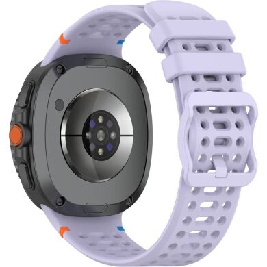 Ремешок Reframe Holes Design для Samsung Galaxy Watch 8 (40/44mm) / 8 Classic - Purple