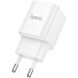 Сетевое зарядное устройство Hoco C147A PD20W + QC3.0 - White. Фото 5 из 7