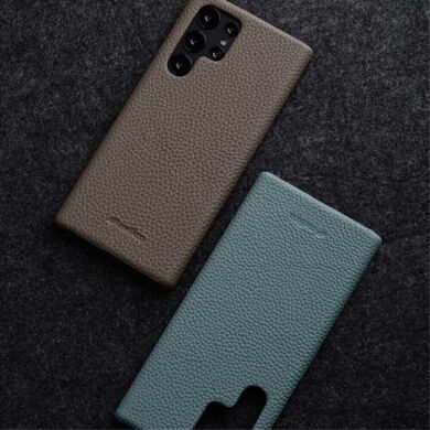 Шкіряний чохол MELKCO Leather Case для Samsung Galaxy S23 Ultra (S918) - Black