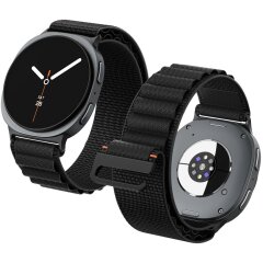 Ремінець Spigen WBF1 Band для Samsung Galaxy Watch 9 (40/44mm) / 8 (40/44mm) / 8 Classic (AMP11607) - Black