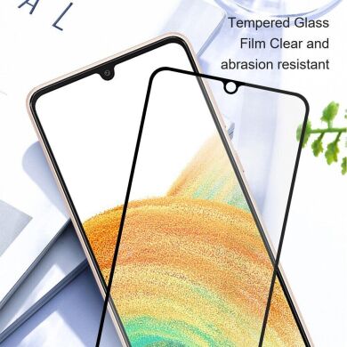 Захисне скло AMORUS Full Glue Tempered Glass для Samsung Galaxy A54 (A546) - Black