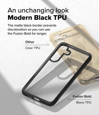 Защитный чехол Ringke Fusion Bold для Samsung Galaxy S25 (S931) 8800274968233 - Black