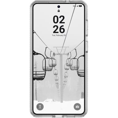 Ударостійкий чохол URBAN ARMOR GEAR Plyo MagSafe для Samsung Galaxy S26 Plus (S947) 214540114333 - Ice / Silver