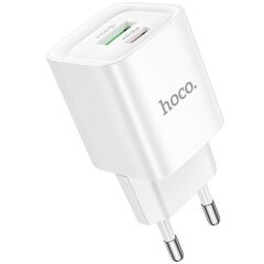 Сетевое зарядное устройство Hoco C147A PD20W + QC3.0 - White