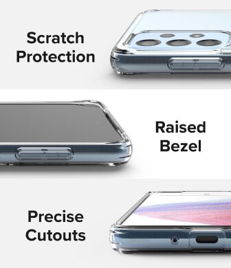 Защитный чехол RINGKE Fusion для Samsung Galaxy A73 (A736) - Clear