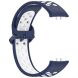 Ремінець Deexe Dot Color для Samsung Galaxy Fit 3 - Midnight Blue / White