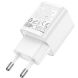 Сетевое зарядное устройство Hoco C147A PD20W + QC3.0 - White. Фото 6 из 7