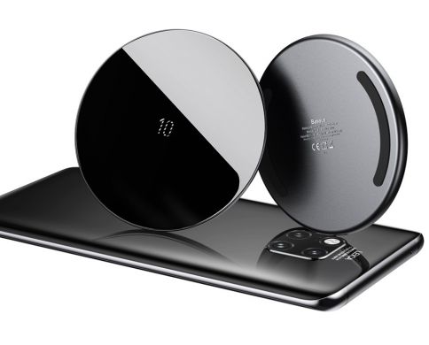 Беспроводное зарядное устройство BASEUS 10W Fast Charging Qi Standard Wireless Charger Pad - Black