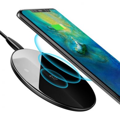Беспроводное зарядное устройство BASEUS 10W Fast Charging Qi Standard Wireless Charger Pad - Black