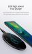 Беспроводное зарядное устройство BASEUS 10W Fast Charging Qi Standard Wireless Charger Pad - Black. Фото 11 из 17