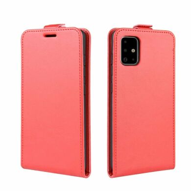 Чехол Deexe Flip Case для Samsung Galaxy A71 - Red