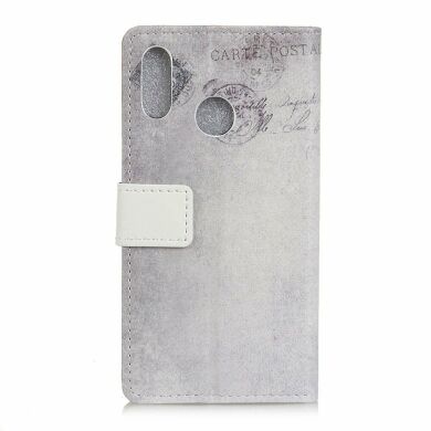 Чехол Deexe Life Style Wallet для Samsung Galaxy A10s (A107) - Cat Holding Heart and American Flag