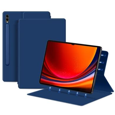 Чехол Deexe Magnetic Case для Samsung Galaxy Tab S9 Ultra (X910/916) - Blue
