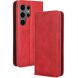Чехол Deexe Retro Style для Samsung Galaxy S23 Ultra (S918) - Red. Фото 1 из 7