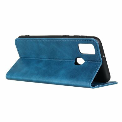 Чехол Deexe Retro Wallet для Samsung Galaxy A21s (A217) - Blue