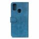Чехол Deexe Retro Wallet для Samsung Galaxy A21s (A217) - Blue. Фото 2 из 9