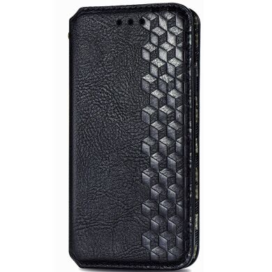 Чехол Deexe Rhombus Wallet для Samsung Galaxy A57 (A576) - Black