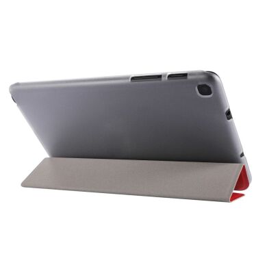 Чехол Deexe Silk Texture для Samsung Galaxy Tab A7 Lite (T220/T225) - Red