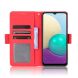 Чехол Deexe Wallet Stand для Samsung Galaxy A02 (A022) - Red. Фото 8 из 11