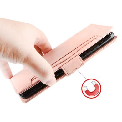 Чохол Deexe Wallet Stand для Samsung Galaxy A02s (A025) - Pink