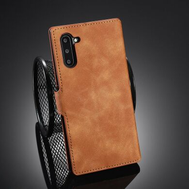 Чохол DG.MING Retro Style для Samsung Galaxy Note 10 (N970) - Brown