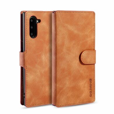 Чохол DG.MING Retro Style для Samsung Galaxy Note 10 (N970) - Brown