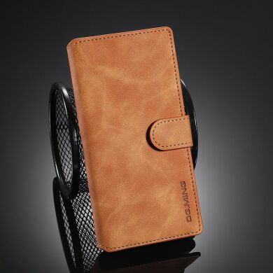 Чохол DG.MING Retro Style для Samsung Galaxy Note 10 (N970) - Brown
