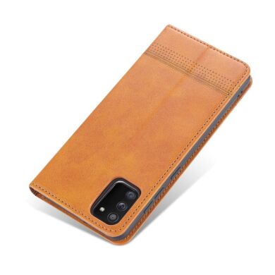 Чехол-книжка AZNS Classic Series для Samsung Galaxy A02s (A025) - Brown