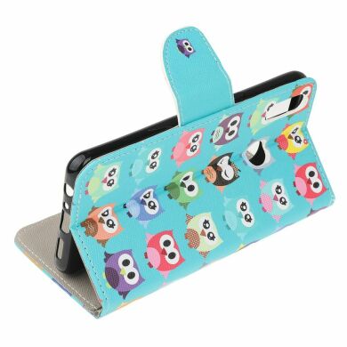 Чехол-книжка Deexe Color Wallet для Samsung Galaxy A10s (A107) - Colorful Owls