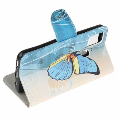 Чохол-книжка Deexe Color Wallet для Samsung Galaxy A21s (A217) - Blue Butterflies