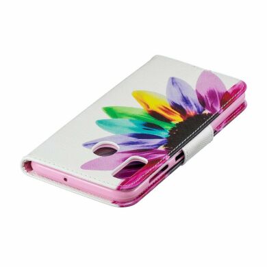 Чохол-книжка Deexe Color Wallet для Samsung Galaxy A30 (A305) / A20 (A205) - Petals Pattern