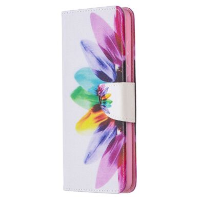 Чехол-книжка Deexe Color Wallet для Samsung Galaxy A72 (А725) - Sunflower