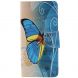 Чехол-книжка Deexe Color Wallet для Samsung Galaxy A9 2018 (A920) - Blue Butterfly. Фото 1 из 5