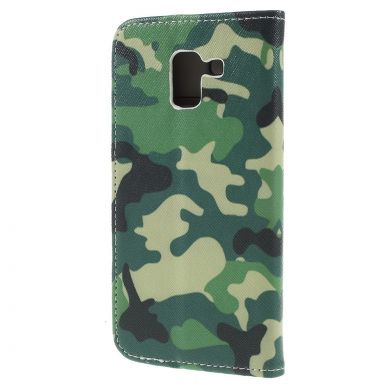 Чехол-книжка Deexe Color Wallet для Samsung Galaxy J6 2018 (J600) - Camouflage