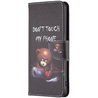 Чехол-книжка Deexe Color Wallet для Samsung Galaxy S24 (S921) / Galaxy S25 (S931) - Bear