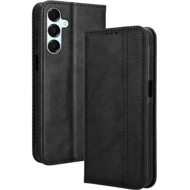 Чохол-книжка Deexe Retro Style для Samsung Galaxy A16 (A165) / Galaxy A26 (A266) / Galaxy A17 (A176) - Black
