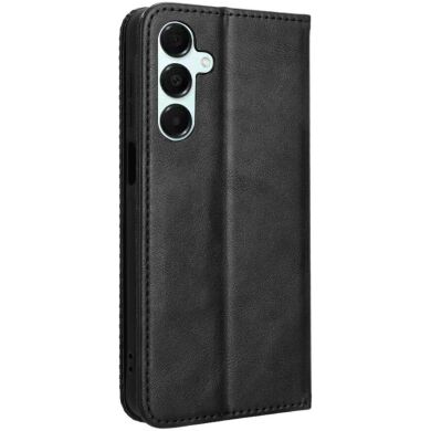 Чохол-книжка Deexe Retro Style для Samsung Galaxy A16 (A165) / Galaxy A26 (A266) / Galaxy A17 (A176) - Black