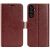 Чохол-книжка Deexe Wallet Style для Samsung Galaxy M34 (M346) - Brown
