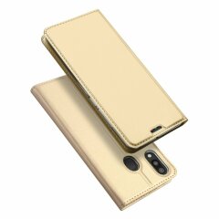 Чохол-книжка DUX DUCIS Skin Pro для Samsung Galaxy M20 - Gold
