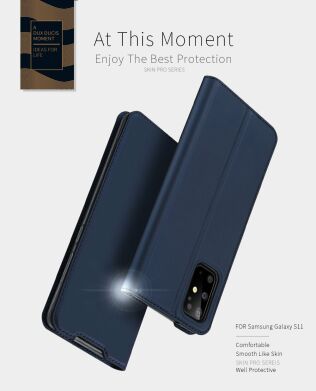 Чохол-книжка DUX DUCIS Skin Pro для Samsung Galaxy S20 Plus (G985) - Rose Gold