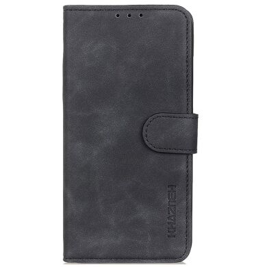 Чехол-книжка KHAZNEH Retro Wallet для Samsung Galaxy A07 (A075) - Black