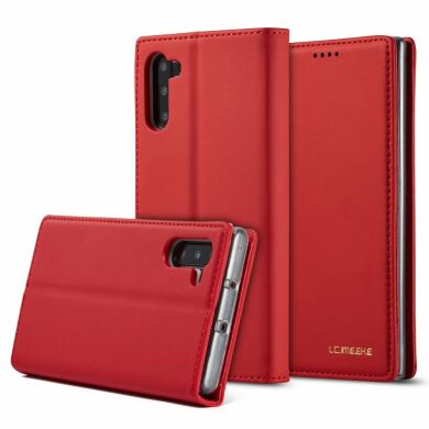 Чехол-книжка LC.IMEEKE LC-002 для Samsung Galaxy Note 10 (N970) - Red