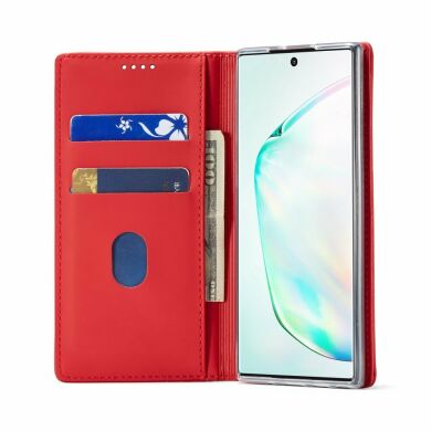 Чохол-книжка LC.IMEEKE LC-002 для Samsung Galaxy Note 10 (N970) - Red