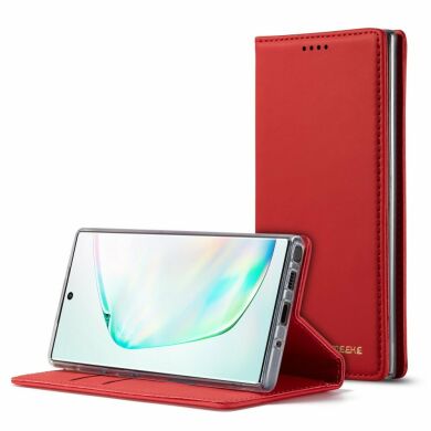Чохол-книжка LC.IMEEKE LC-002 для Samsung Galaxy Note 10 (N970) - Red