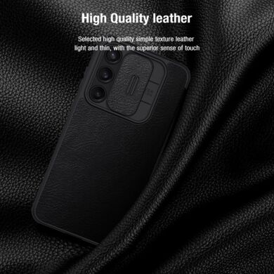 Чохол-книжка NILLKIN Qin Pro для Samsung Galaxy A55 (A556) - Black
