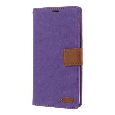 Чохол-книжка ROAR KOREA Cloth Texture для Samsung Galaxy A6+ 2018 (A605), Purple